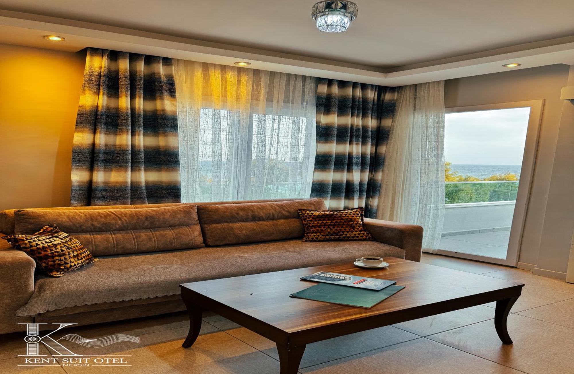 Mersin Kent Suit Hotel Mezitli Exterior foto